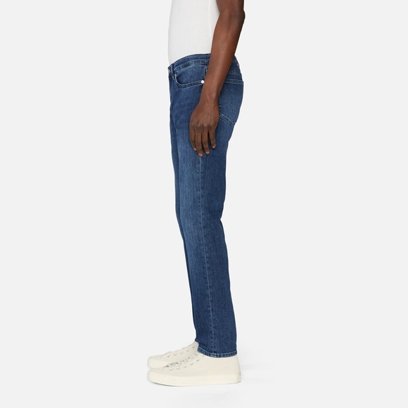 NWT Frame Denim L’Homme Slim Jeans Blue Size 31 mid-rise